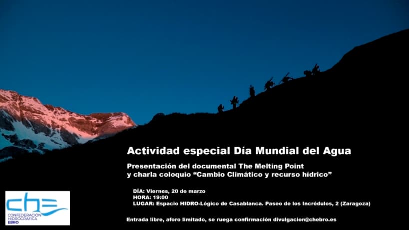 Presentación del documental The Melting Point  y charla coloquio por el Día Mundial del Agua