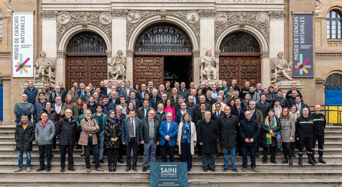 El Sistema Automático de Información Hidrológica SAIH de la CHE celebra su 25 aniversario