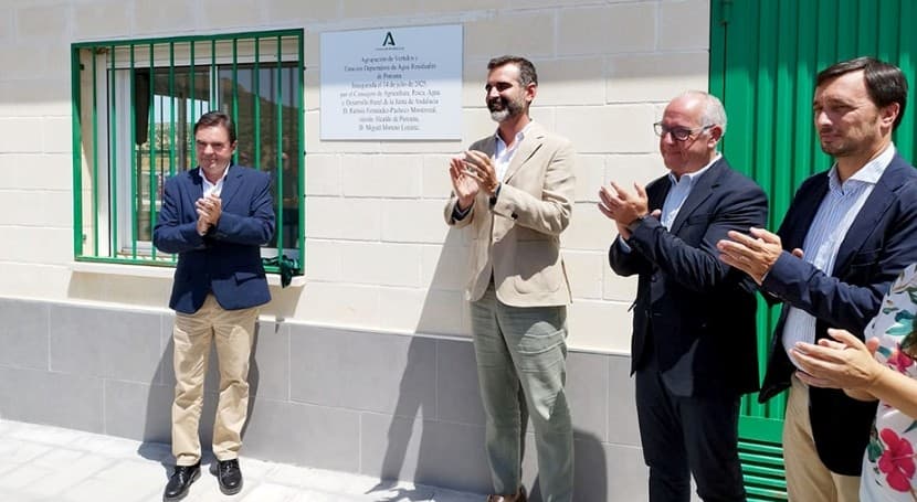 La Junta de Andalucía inaugura la EDAR de Porcuna, en Jaén, con una inversión de 6,6 M€