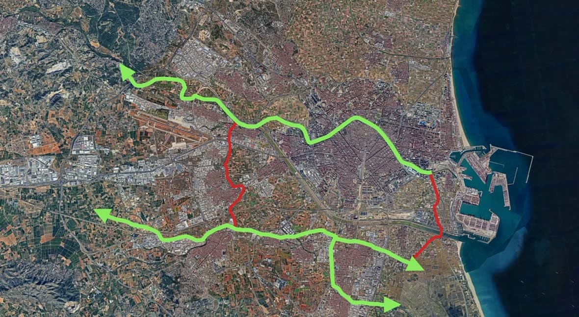 Mazón anuncia 150 milliones para crear un parque metropolitano inundable en el área de Valencia