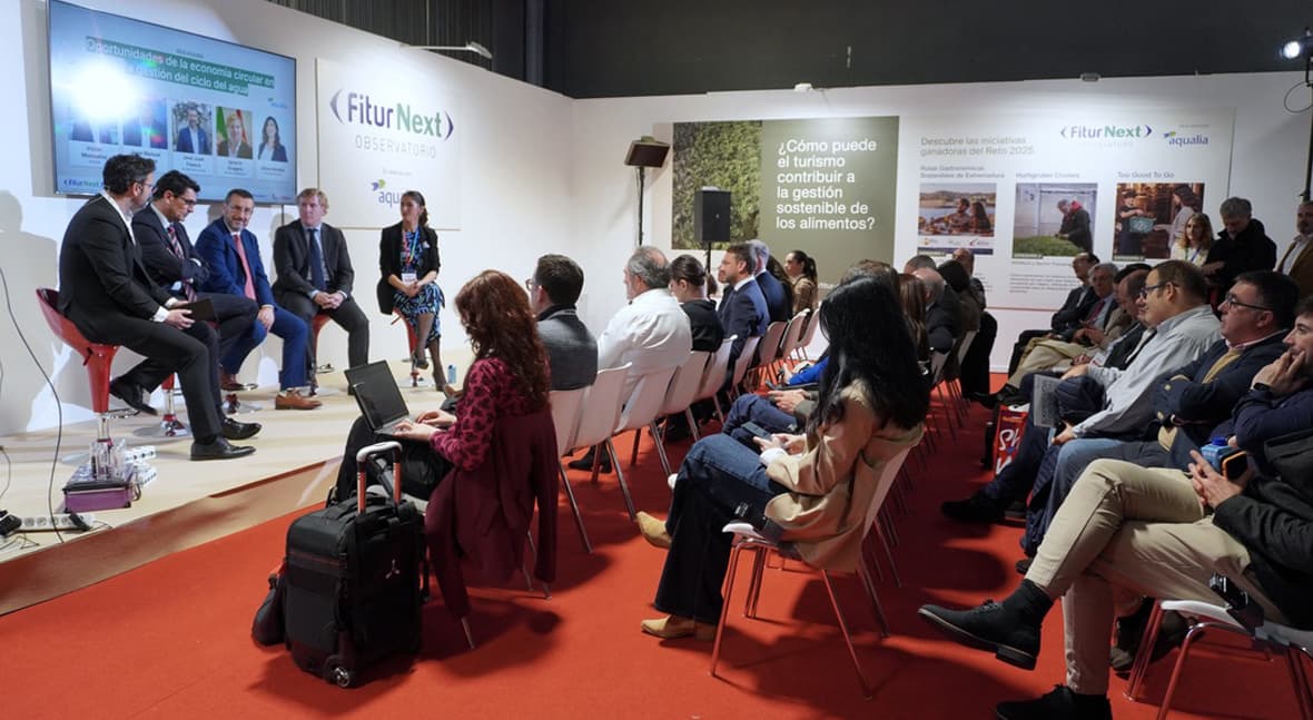 Aqualia abre el debate sobre la gestión sostenible del agua y el turismo en la 46ª FITUR