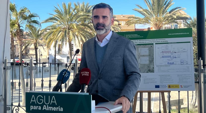 La Junta licita la ampliación de la potabilizadora de Albox (Almería) con un presupuesto de 8,6 M€