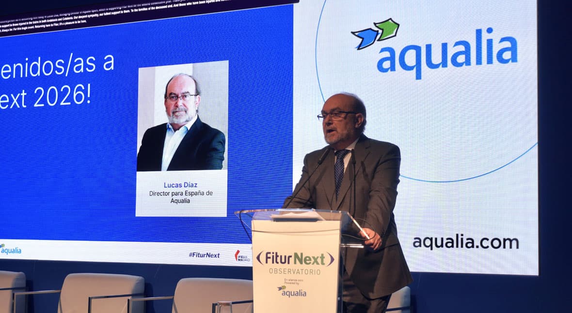 Aqualia y FiturNext sitúan la gestión del agua como eje de la competitividad del sector turístico
