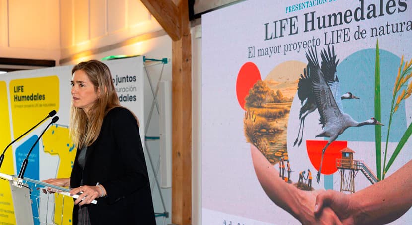 España ejecutará LIFE Humedales, el mayor proyecto de fondos LIFE de Europa, que llegará a 271 M€