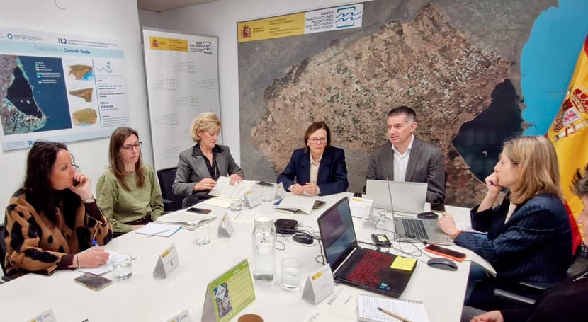 MITECO y ayuntamientos impulsan sistemas de drenaje sostenible y redes separativas en el Mar Menor