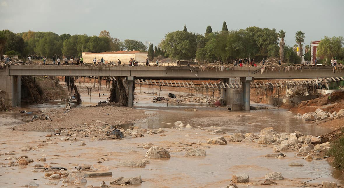 El cambio climático amplificó la DANA de Valencia de 2024, según un estudio de la UVa y AEMET