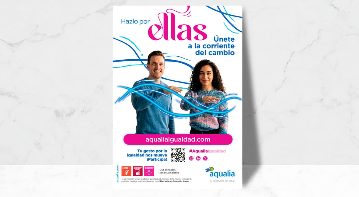 Día Internacional de la Mujer: únete a la corriente del cambio con Aqualia