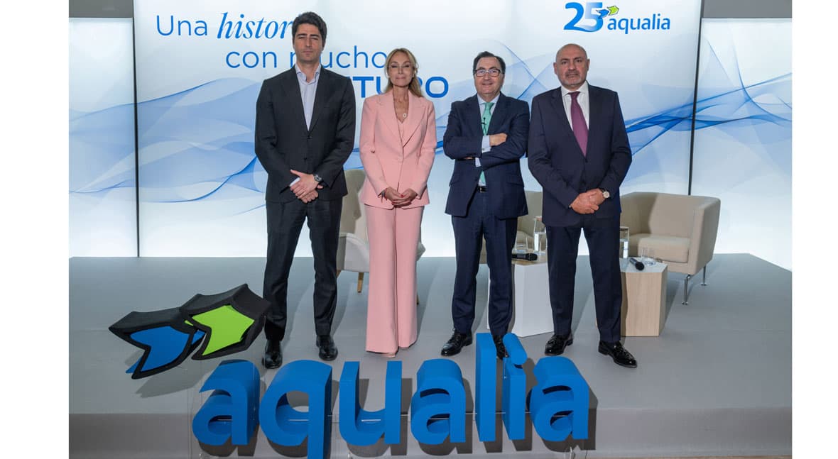 Aqualia celebra 25º aniversario como referente mundial gestión eficiente agua