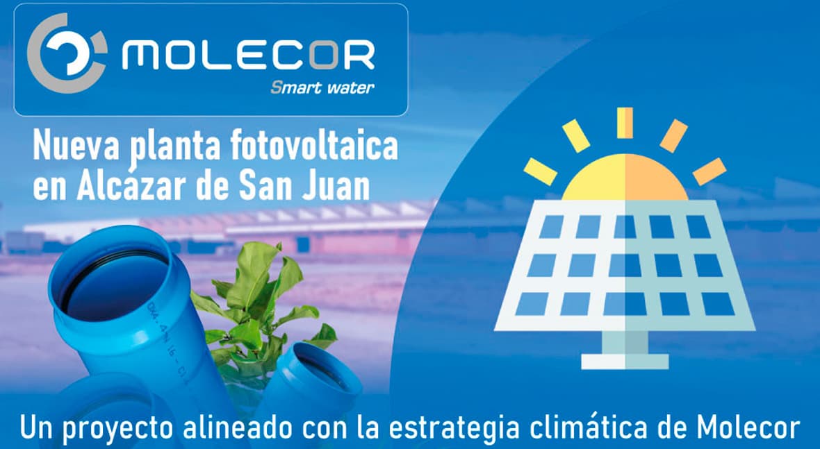 Molecor refuerza compromiso climático nueva planta autoconsumo fotovoltaico