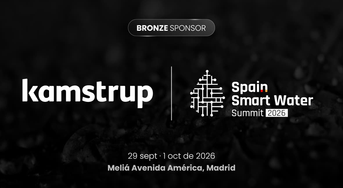 Kamstrup, patrocinador Bronze Spain Smart Water Summit 2026