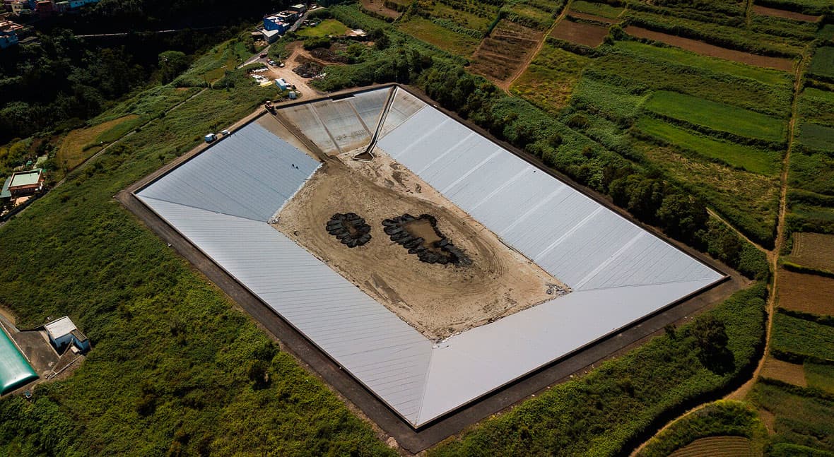 RENOLIT ALKORPLAN optimiza la impermeabilización de la balsa de Llanos de Mesa en Canarias
