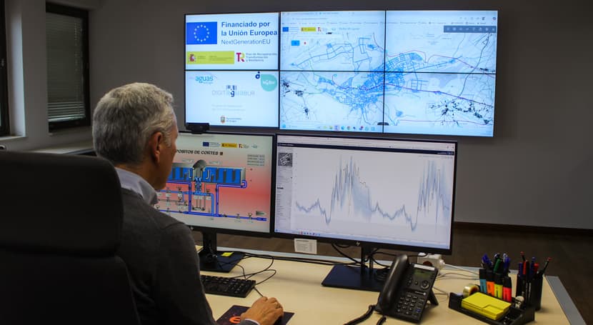 Aguas de Burgos da un salto tecnológico al cartografiar toda su red de agua con un sistema GIS