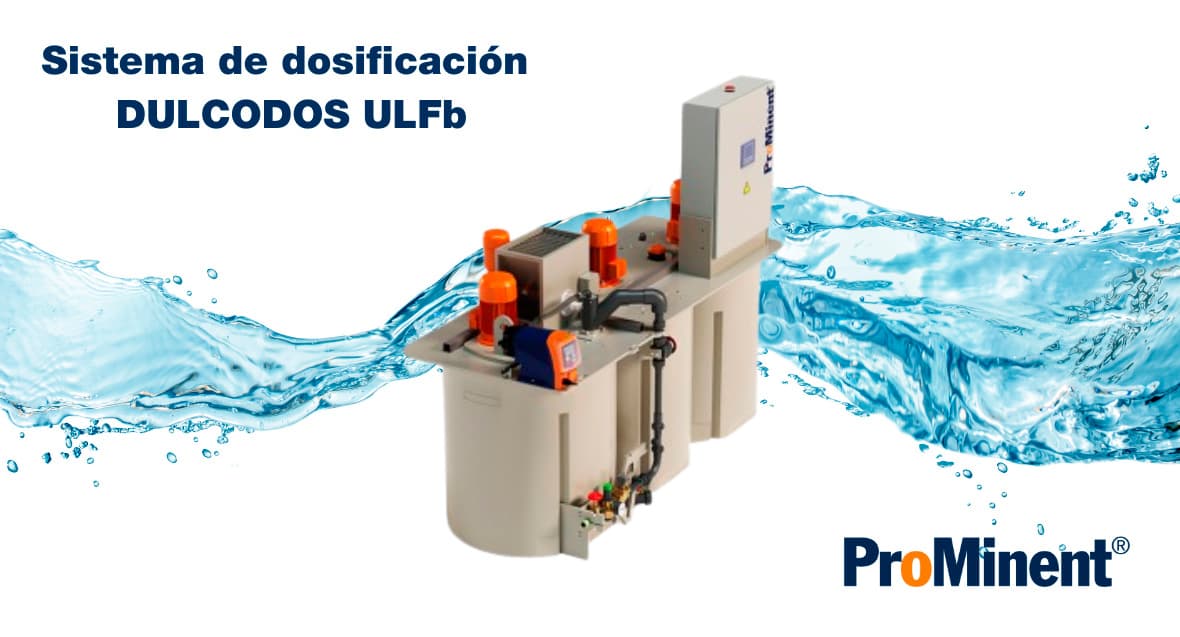 Sistema de dosificación DULCODOS ULFb para deshidratación de lodos