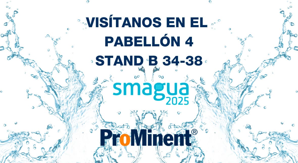 ProMinent Iberia estará en Smagua 2025 en Zaragoza