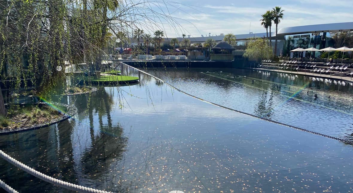 Geomembranas RENOLIT ALKORPLAN solucionan las fugas de agua en un centro comercial en España