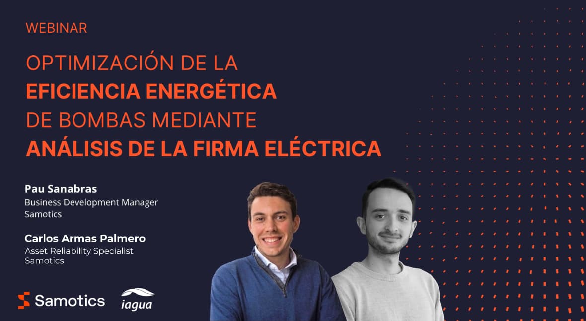 Samotics: Pau Sanabras y Carlos Armas destacan el potencial del Análisis de la Firma Eléctrica