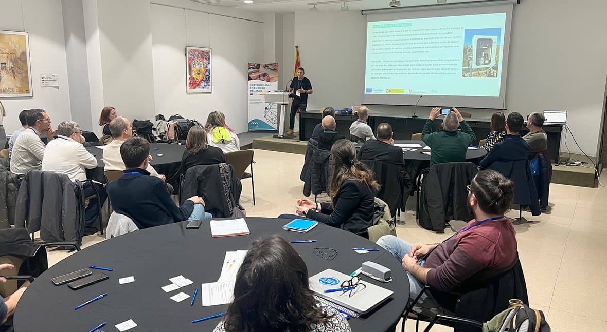 El sector del agua pone en común experiencias de innovación y digitalización en un taller técnico