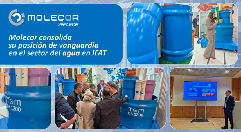 Molecor consolida posición vanguardia sector agua IFAT