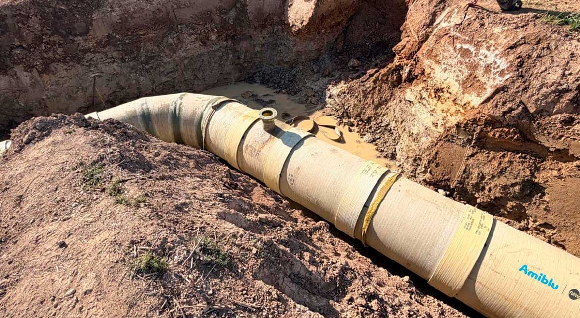 Amiblu Pipes Spain se adjudica proyecto modernización regadío Santa Ana (Huesca)