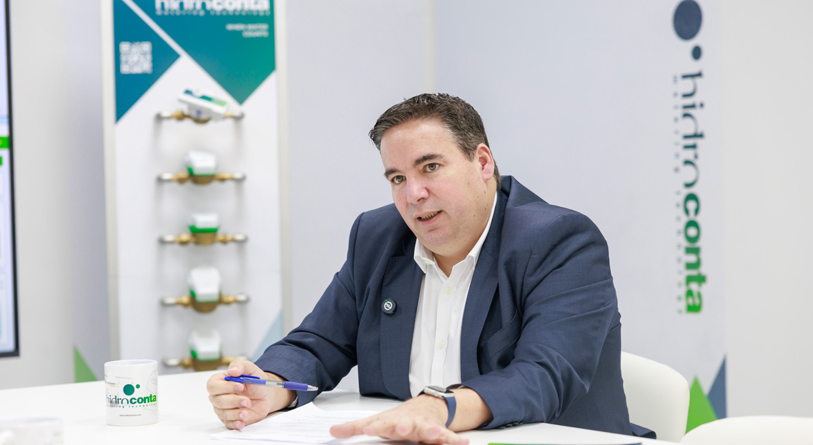 Alfonso Corbalán, CEO de Hidroconta.
